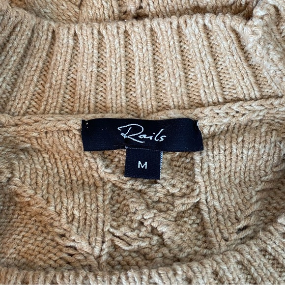 Rails Francis Fringe Sweater in Camel - Picture 7 of 12